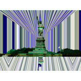 Statue Of Liberty, NYC, Winter Print by Batya Kuncman