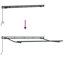 VidaXL 350cm W x 200cm D Polyester Cover Retractable Door / Window Awning