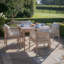 Aniv 4 - Person Patio Dining Set with Square Table