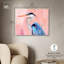 Art mural en acrylique Rosy Dawn Heron par Art Remedy, prêt à être accroché-596457006