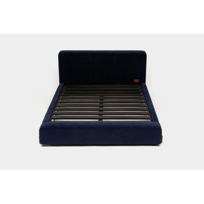 Velvet Solid Wood Bed