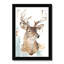 Bacall Modern Deer Mount I by Ethan Harper - Painting-96568422-96568420