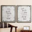 Cadre photo, ensemble d'art textuel sur toile