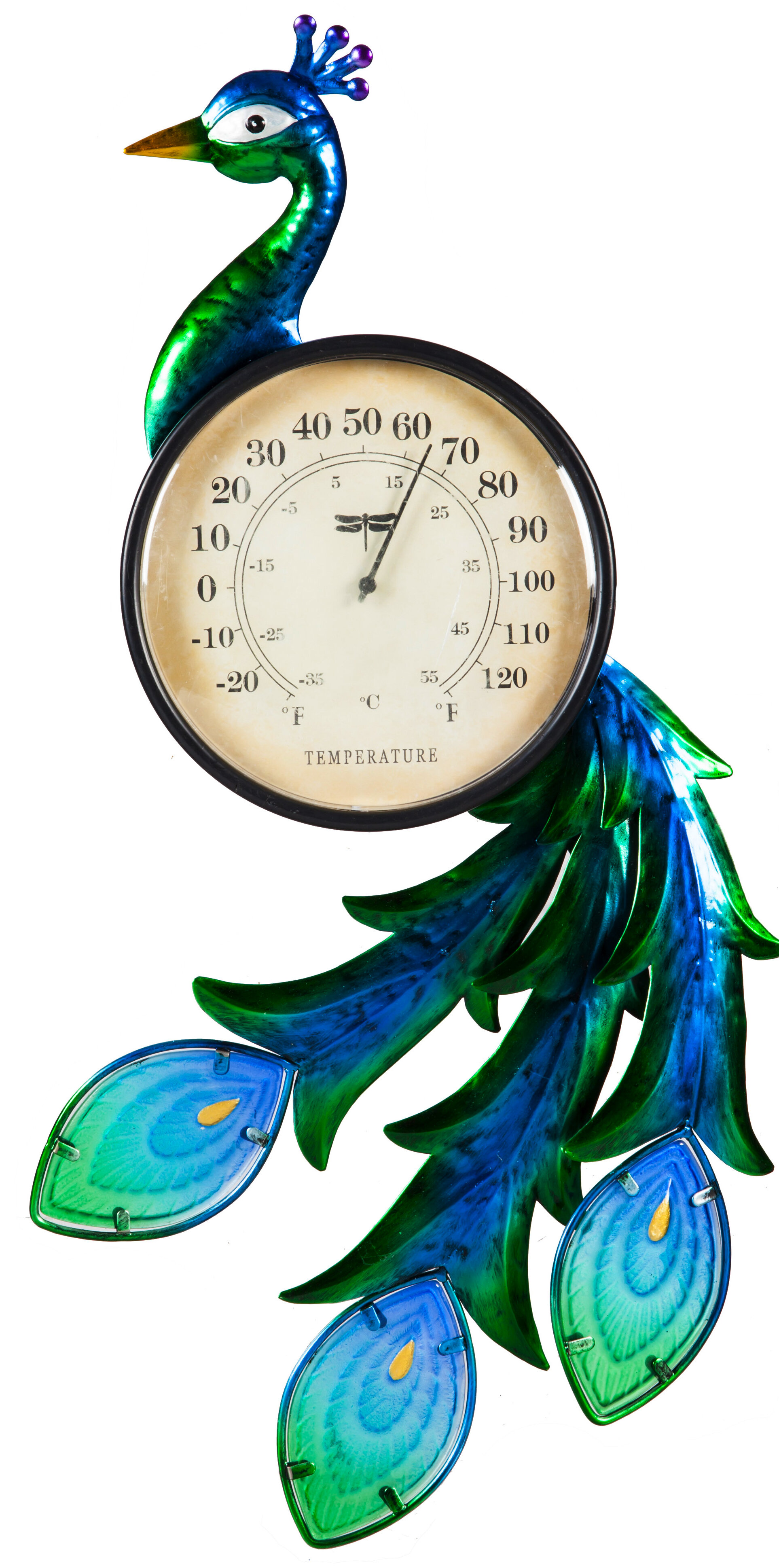 Beachcrest Home 12.75'' Wireless Outdoor Thermometer & Reviews