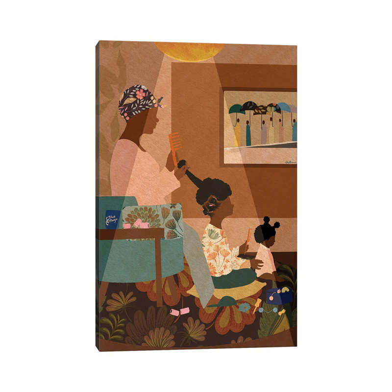 «Sit Still» par DeeLashee Artistry - impression sur toile tendue, H 12 po x l 8 po x P 0,75 po