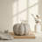 Paper Mache Pumpkin Dia 9.6"