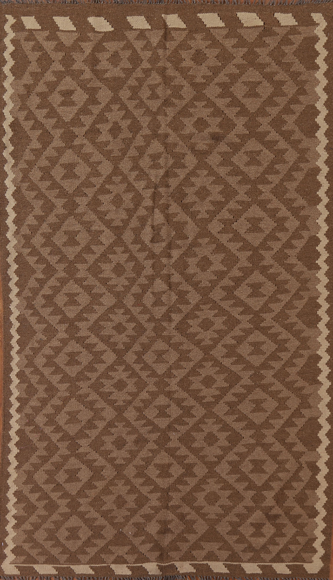 Bungalow Rose Geometric Kilim Reversible Area Rug 5x8 | Wayfair