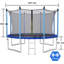 Jeannette 14' Trampoline With Safety Enclosure
