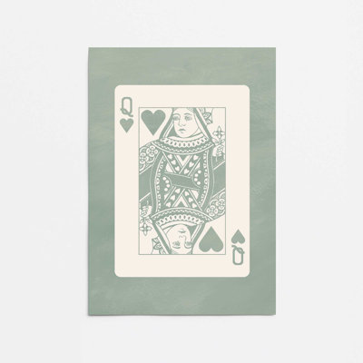 «Sage Queen Card», impression roulée