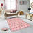 Antibacterial Woven Carpet (3D Digital Print) 4.0 x 5.9 Feet, 100% Polyester, Pile Height: 0.3 Inches | PVC Felt Dot Non-Slip Underside, Machine Washable, Perfect for Living Room & Bedroom Decor-1721771623