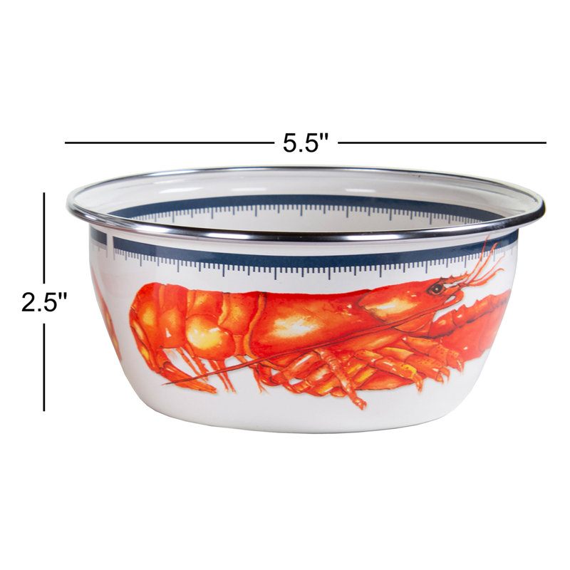 Set of 4 Lobster Salad Bowls