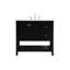 Ensemble de meuble-lavabo simple 36 po Krish-1834833292