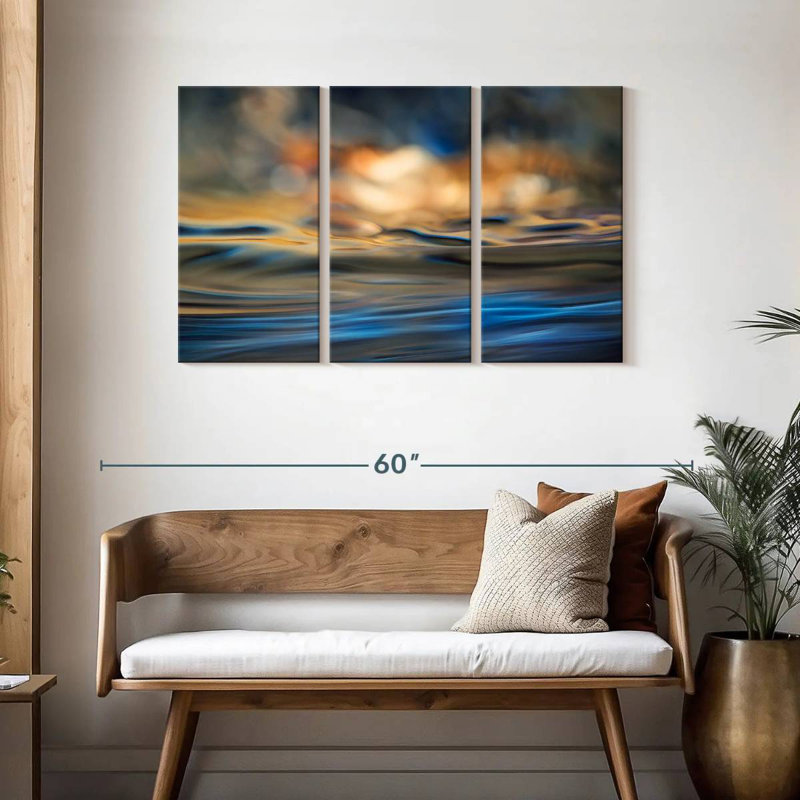 Avery Evening Waves, 28" H x 45" W