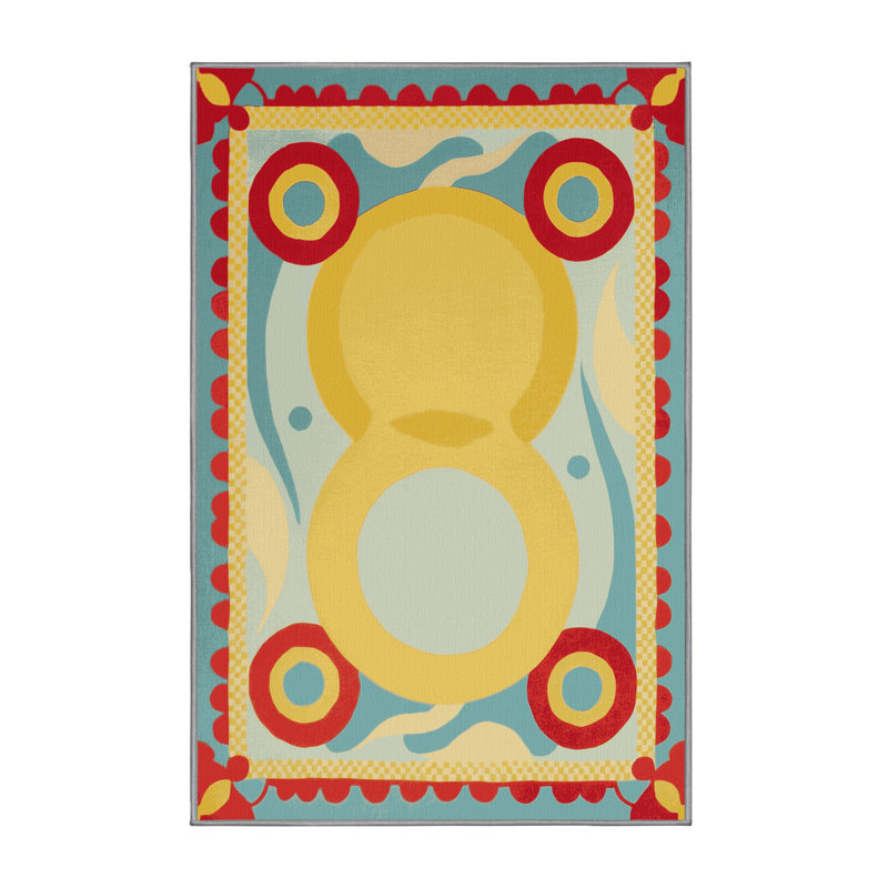 Cheeky Swing Rug, Rectangle 5' x 8'