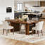 Table de cuisine rustique (seulement avec table basse)