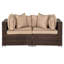 Finch 2 Seater Rattan Sofa Set-40074268