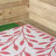 Gillian 1.5M X 2.1M Red Ochre Leaves Large Outdoor Alfresco Patio Rug Mat-125188598