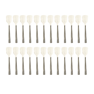 Sole Ice Cream Spoon - 24 Pieces - Stainless Steel