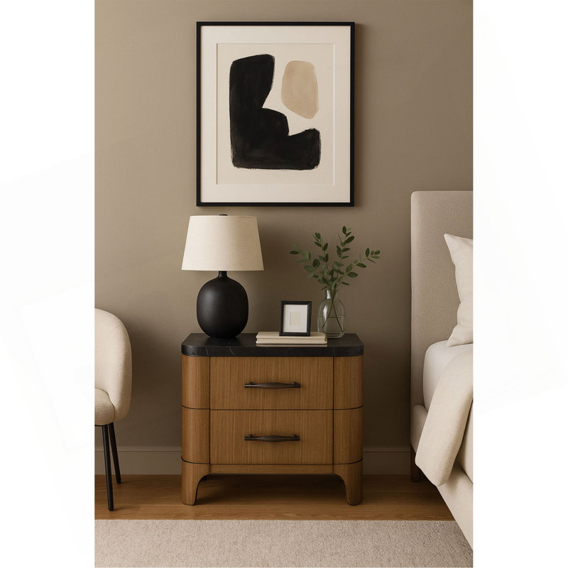 2 Drawer Nightstand