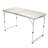 23.62 in. L Rectangular Adjustable Banquet Table with 4 Chairs