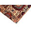Hand-Knotted High-Quality Ivory and Red Runner