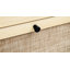 Étagère à chaussures en rotin 3 portes, armoire de rangement pour chaussures moderne autoportante-428093260