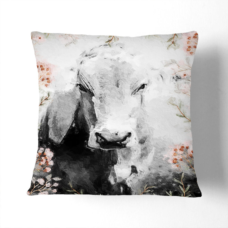 Square Throw Cushion, 55cm H x 55cm W x 20cm D, Stone