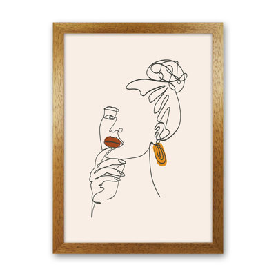 Women Line Art - Print