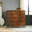 Commode d’appoint 5 tiroirs bowfront