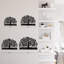Décoration murale en métal arbre de vie minimaliste moderne abstrait décoration murale-94207996-94207998