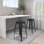 Santini Counter Stool with Metal Frame-297924382