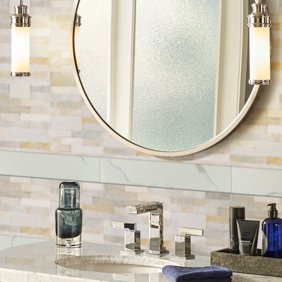 Ardena 4 in. x 24 in. Polished Porcelain Bullnose Tile Trim
