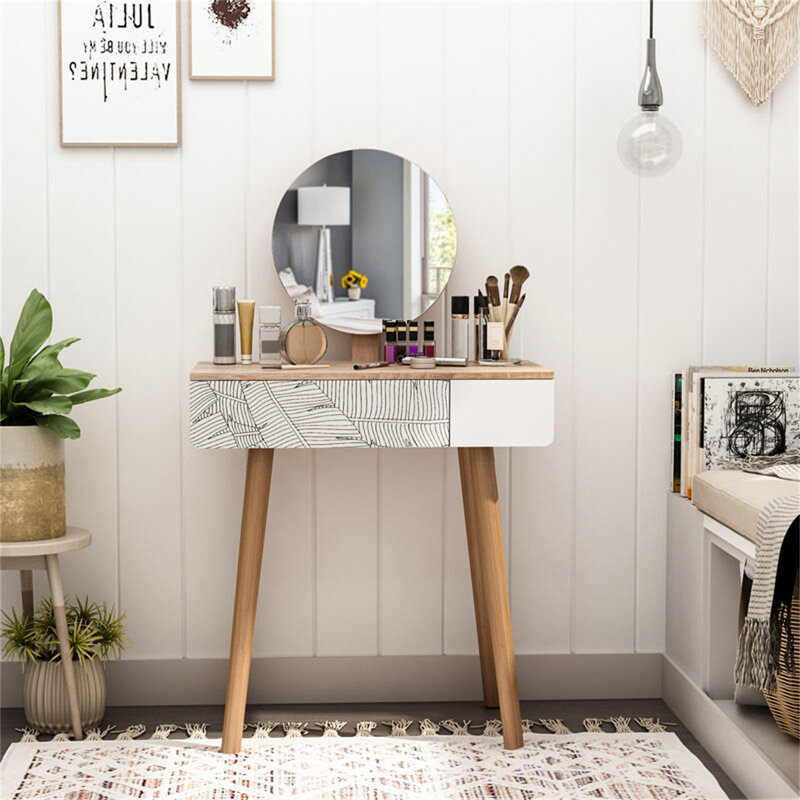 Tosha Dressing Table with Mirror