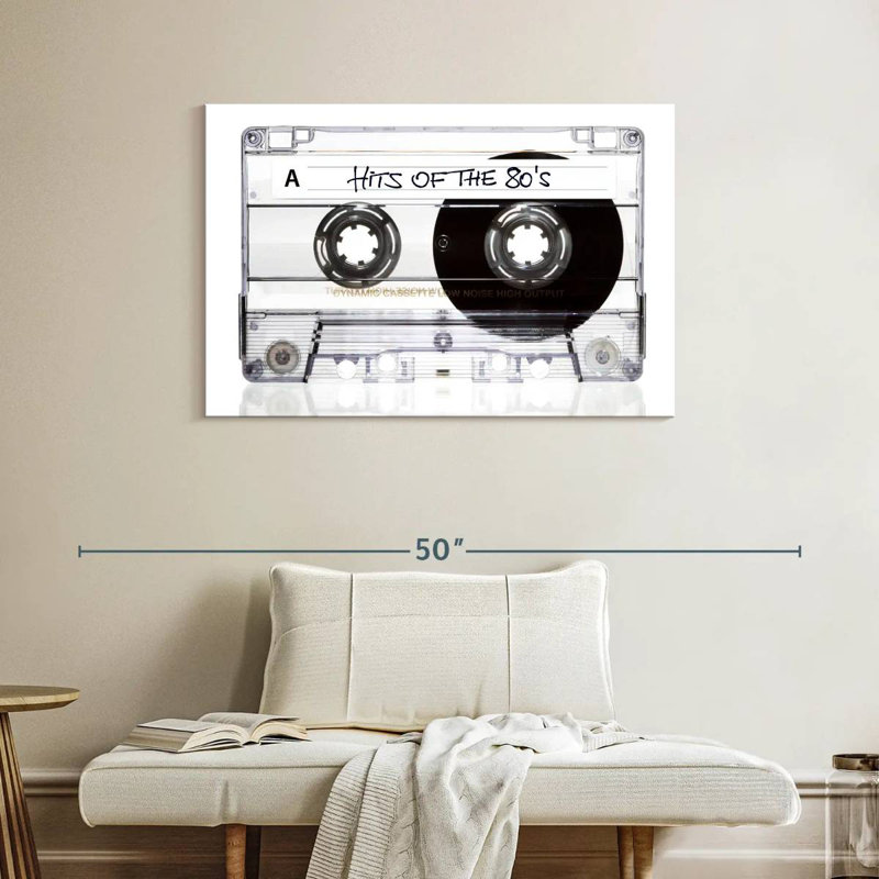 Abarca Hits Of The 80's Cassette, 26" H x 39" W