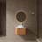 Modern Wall-Mounted Bathroom Vanity with Sink-497408675