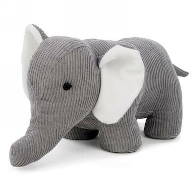 Butoir de sol en tissu éléphant