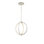 Arietta 4 - Light Mother of Pearl/Metal LED Chandelier