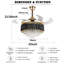 Courtny 42'' Ceiling Fan with LED Lights-1849827235