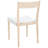 Cosme 18'' H Solid Wood Armchair-456284449