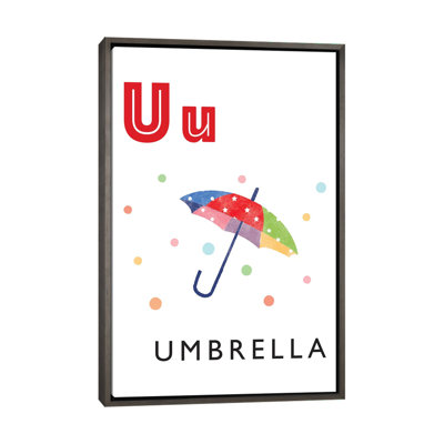 " Alphabet Flash Cards U "