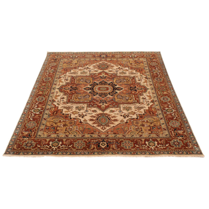 Tapis ivoire Jules Sultane 7 pi 9 po x 9 pi 10 po