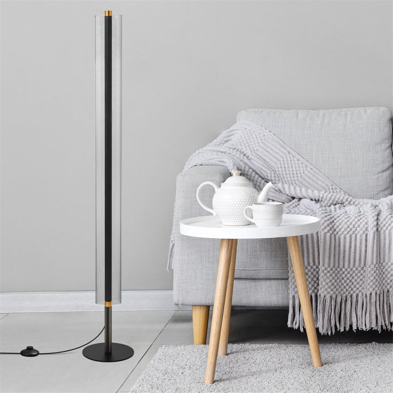 Delorus 137.9cm LED Column Floor Lamp