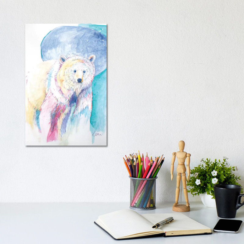 Bear'S Wander by Kerri McCabe - Wrapped Canvas Print, 30.48cm H x 20.32cm W x 1.905cm D