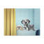 «Cute Two Dogs and Cat», art mural sur toile-1560528152