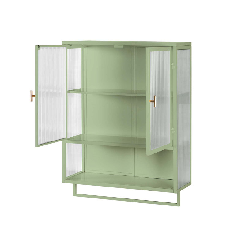 Viyana Bathroom Cabinet, Green