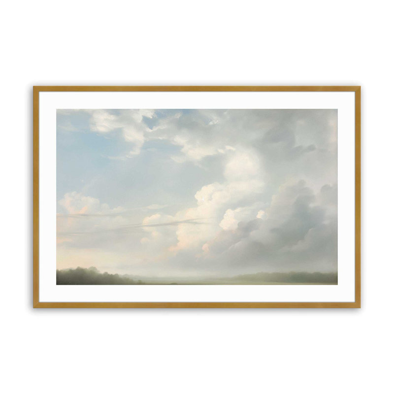 «Soft Morning Sky», Or poli, H 25,25 po x l 37,25 po