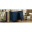 Meuble-lavabo bleu de 36 po avec lavabo en céramique teinté, structure en bois de pin, meuble sous-lavabo, rangement à tiroirs multiples, design, tous les composants sont emballés dans une fabrication solide brillante de 36 po-673014373