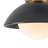 1-Light Ceramic Semi-Flush Mount-2029590608
