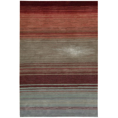 Tapis rouge touffeté à la main Lebofsky