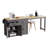 74.5"Kitchen Island with Extendable Dining Table, Spice Rack and Storage-509101437